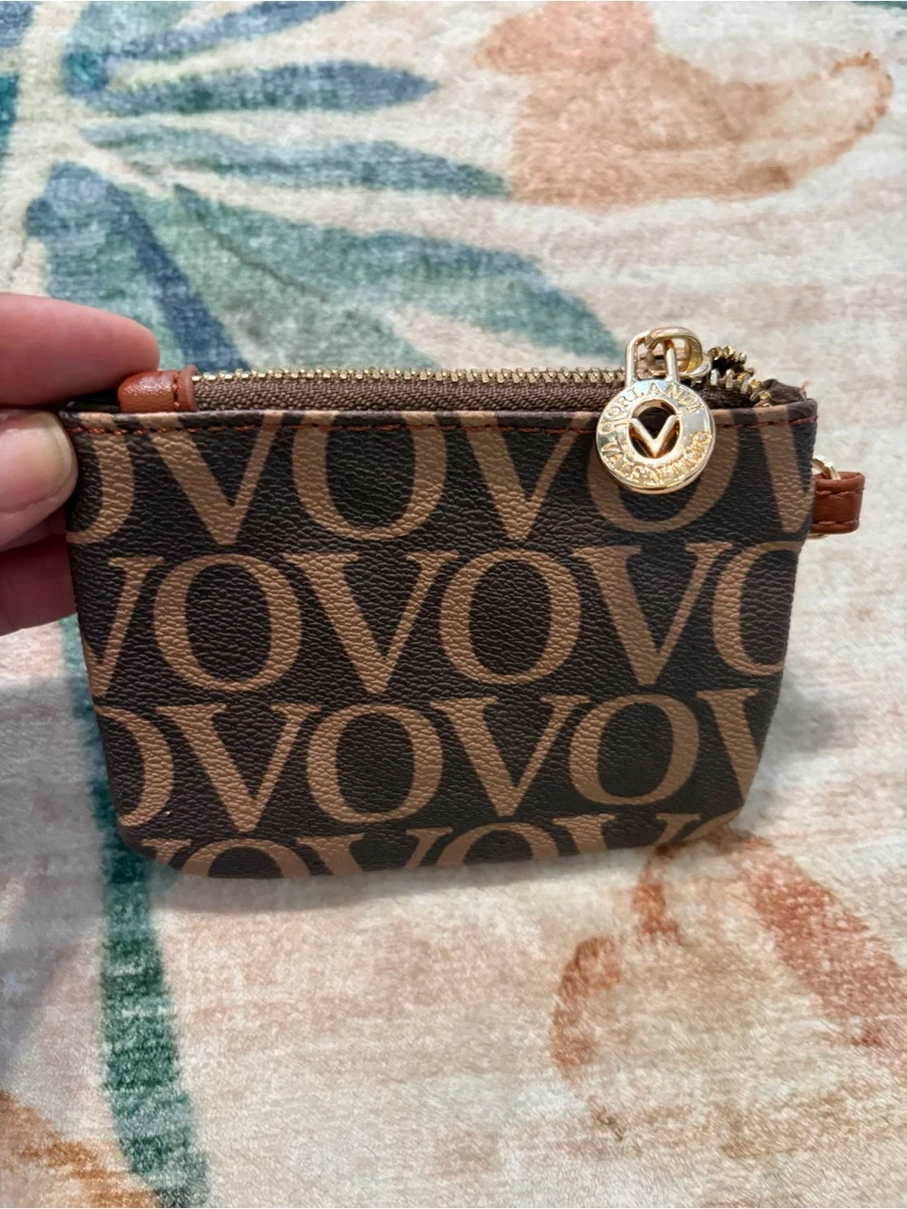 Valentino Orlandi VO Monogram Crossbody + Coin Pouch - Gold Hardware